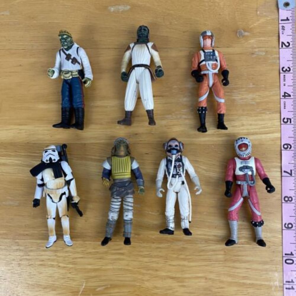 Lot Vintage Loose Star Wars Action Figures  (7)